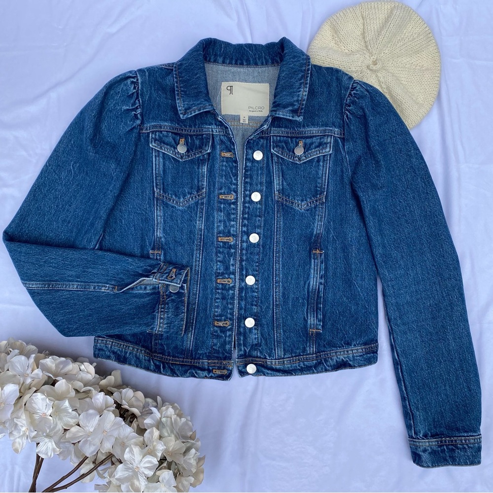 Pilcro Classic Indigo Jean Jacket M